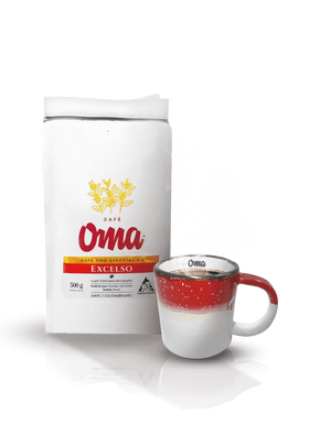 Coffee Oma Espresso Roasted Whole Beans  (500 gr / 17.6 oz)