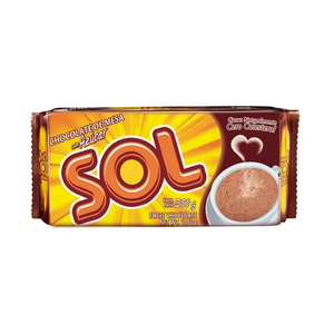Chocolate de mesa con azúcar SOL 500 grs
