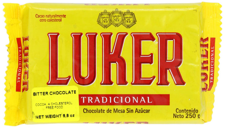 Chocolate amargo para taza LUKER (250 grs)