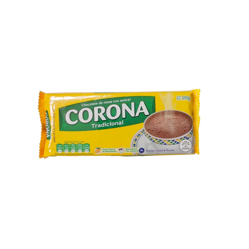 Chocolate Tradicional Corona 500 grs