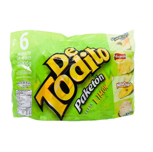 Pasabocas De Todito Paketon sabor a limón (270 grs)