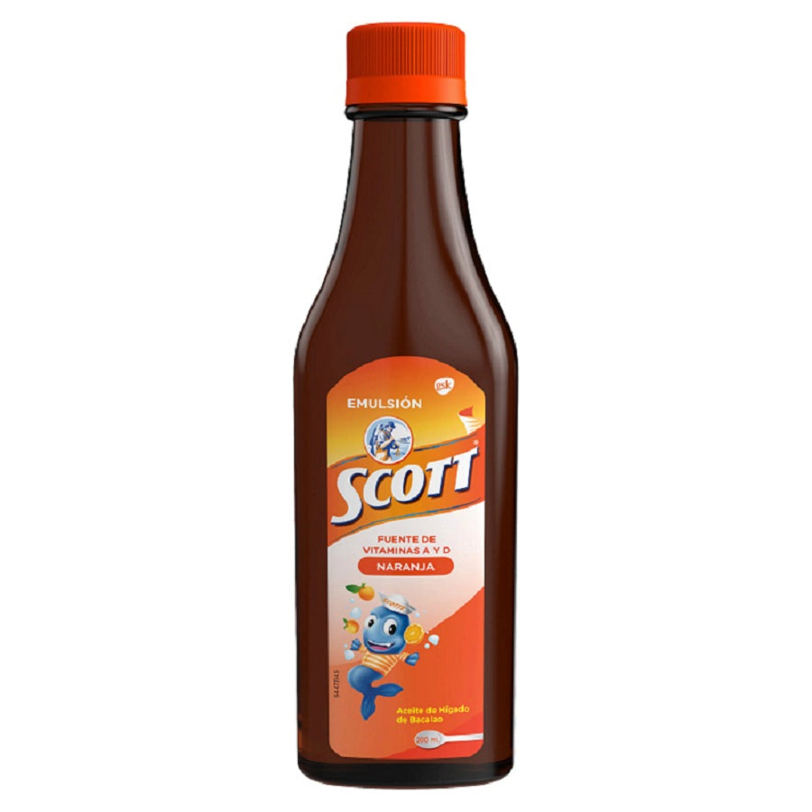 Emulsion de Scott Frutas Tropicales (tropical fruit) (360 ml)