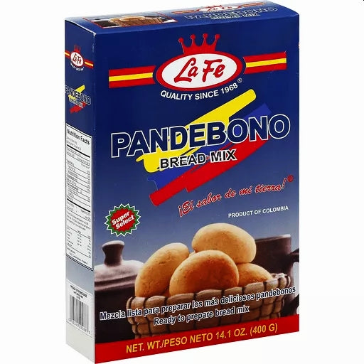 Mezcla lista para preparar Pandebono LA FÉ (14.11 0z / 400 grs)