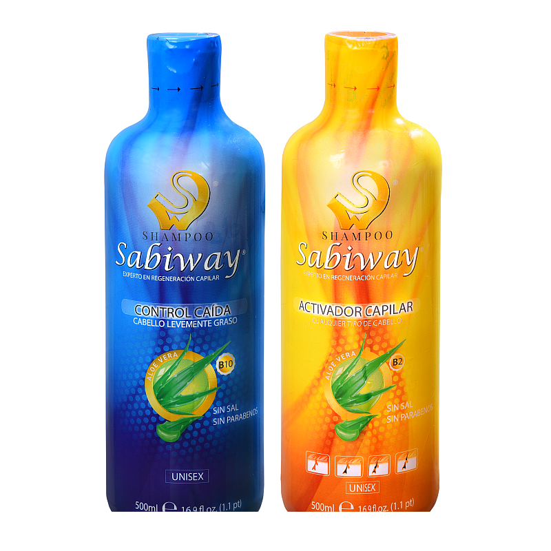 Shampoo Sabiway Kit para Cabello Graso