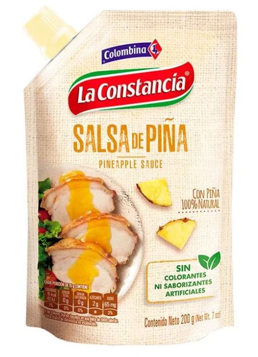 Salsa de piña La Constancia de COLOMBINA (200 grs.)